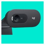 Logitech 960-001364 cámara web con resolución de 1280 x 720 pixeles, conexión USB en color negro