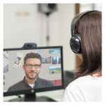 Logitech 960-001364 cámara web con resolución de 1280 x 720 pixeles, conexión USB en color negro