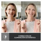 Webcam Logitech Brio 500 con resolución 4K ultra HD, ideal para videoconferencias y transmisiones en vivo, SKU 960-001421