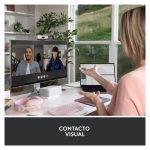 Webcam Logitech Brio 500 con resolución 4K ultra HD, ideal para videoconferencias y transmisiones en vivo, SKU 960-001421