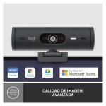 Logitech Brio 500 4K Ultra HD webcam con micrófono integrado, SKU 960-001422