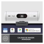 Logitech Brio 500, webcam de alta definición con resolución 4K, SKU 960-001428