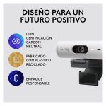 Logitech Brio 500, webcam de alta definición con resolución 4K, SKU 960-001428
