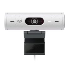 Logitech Brio 500, webcam de alta definición con resolución 4K, SKU 960-001428