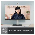 Webcam Logitech Brio 300 con resolución 4K y tecnología avanzada. SKU: 960-001442