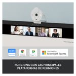 Webcam Logitech Brio 300 con resolución 4K y tecnología avanzada. SKU: 960-001442