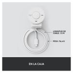Webcam Logitech Brio 300 con resolución 4K y tecnología avanzada. SKU: 960-001442