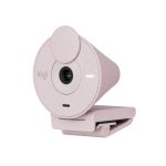 Imagen de la webcam Logitech Brio 300 con resolución 4K, modelo 960-001448, ideal para videoconferencias.