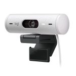 Imagen de la webcam Logitech Brio 505 con resolución 4K, ideal para videoconferencias, SKU 960-001460