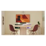 Barra de videoconferencia Logitech Rally Bar Huddle con resolución 4K y micrófonos integrados, SKU 960-001501