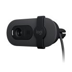 Logitech Brio 100, webcam con resolución 4K y micrófono integrado, SKU 960-001585