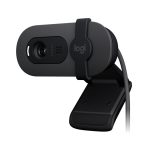 Logitech Brio 100, webcam con resolución 4K y micrófono integrado, SKU 960-001585