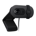 Logitech Brio 100, webcam con resolución 4K y micrófono integrado, SKU 960-001585