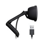 Logitech Brio 100, webcam con resolución 4K y micrófono integrado, SKU 960-001585
