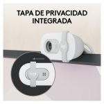 Webcam Logitech Brio 100 con resolución Full HD 1080p, excelente para videollamadas, SKU 960-001617