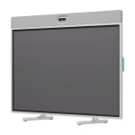 Imagen del Logitech Rally Board 65, un sistema de videoconferencia en grupo con conectividad Ethernet. SKU: 960-001732