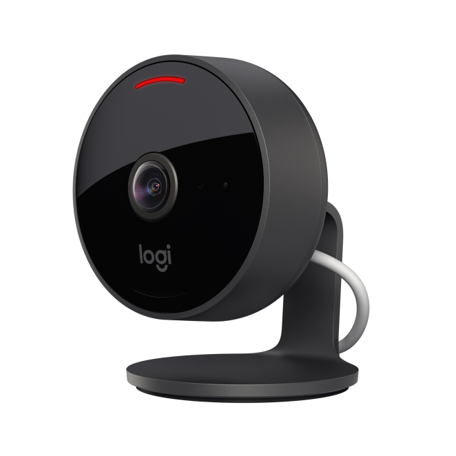 Logitech Cámara de Vigilancia Bala 1080p para Interior y Exterior Logitech cámara de seguridad IP de forma bala, resolución 1920 x 1080 pixeles, SKU 961-000490, ideal para instalar en escritorio o pared, uso interior y exterior