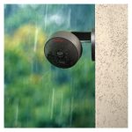 Logitech cámara de seguridad IP de forma bala, resolución 1920 x 1080 pixeles, SKU 961-000490, ideal para instalar en escritorio o pared, uso interior y exterior