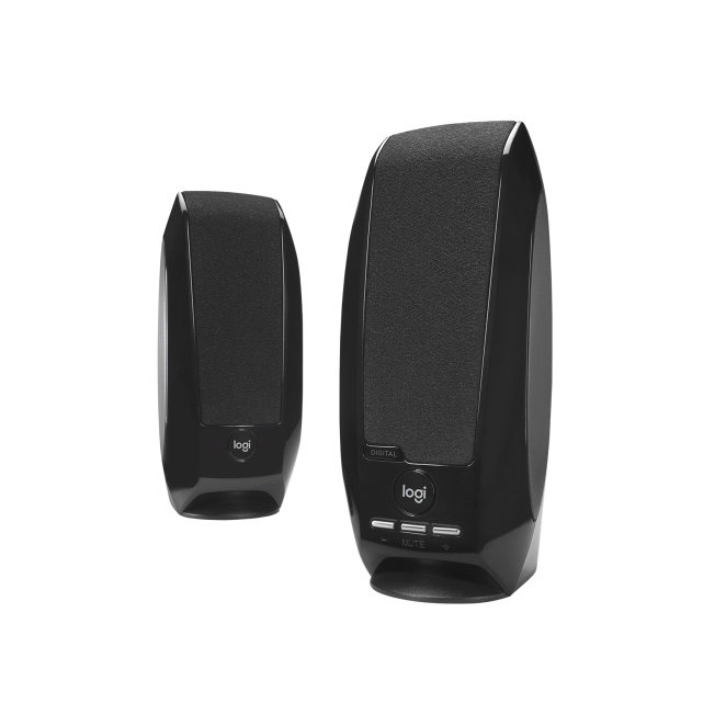 Logitech 980-000029 altavoz Negro Alámbrico 2,4 W 1 Logitech 980-000029 altavoz Negro Alámbrico 2,4 W