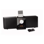 Altavoz Logitech Pure Fi Express Plus negro con doble conectividad, diseñado para ofrecer calidad de sonido nítida y controles fáciles de usar. SKU 980-000188.