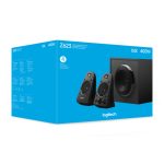 Conjunto de altavoces Logitech 980-000403 con 2.1 canales, 200 W de potencia total y subwoofer negro
