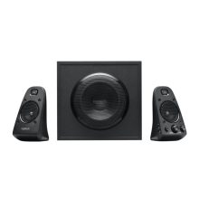 Conjunto de altavoces Logitech 980-000403 con 2.1 canales, 200 W de potencia total y subwoofer negro