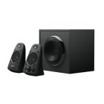 Conjunto de altavoces Logitech 980-000403 con 2.1 canales, 200 W de potencia total y subwoofer negro