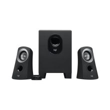 Logitech conjunto de altavoces 2.1 canales de 25W para PC en color negro, modelo 980-000447.