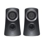 Logitech conjunto de altavoces 2.1 canales de 25W para PC en color negro, modelo 980-000447.