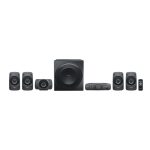Conjunto de altavoces Logitech 980-000468 negro con 5.1 canales y potencia de 500 W y 67 W RMS