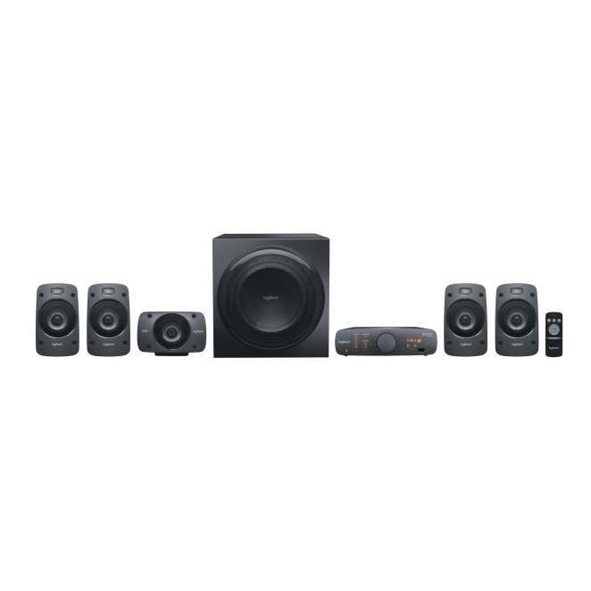 Logitech 980-000468 conjunto de altavoces 500 W Universal Negro 5.1 canales 67 W 4 Logitech 980-000468 durabilidad y control