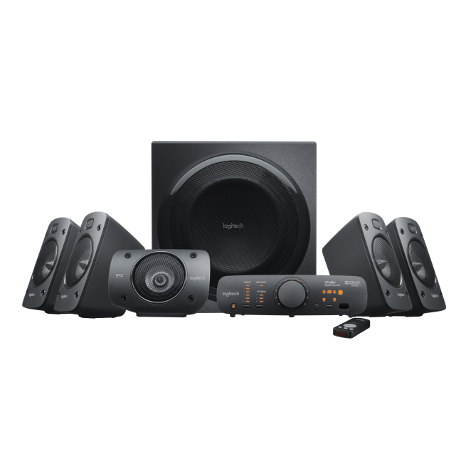 Logitech 980-000468 conjunto de altavoces 500 W Universal Negro 5.1 canales 67 W 1 Logitech 980-000468 conjunto de altavoces 500 W universal negro 5.1 canales 67 W
