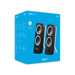 Logitech Z200 negro, altavoces alámbricos con 5 W de potencia, SKU 980-000810