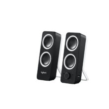 Logitech Z200 negro, altavoces alámbricos con 5 W de potencia, SKU 980-000810