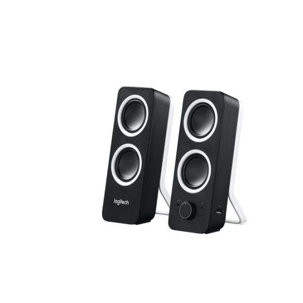 Logitech Z200 negro, altavoces alámbricos con 5 W de potencia, SKU 980-000810