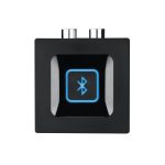 Logitech receptor de audio Bluetooth en color negro con un alcance de 15 metros, modelo SKU 980-000912