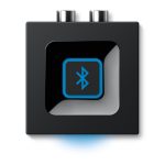 Logitech receptor de audio Bluetooth en color negro con un alcance de 15 metros, modelo SKU 980-000912