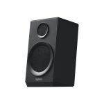 Logitech conjunto de altavoces modelo 980-001202, con 2.1 canales y 40W de potencia en color negro