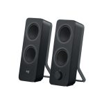 Imagen del altavoz Logitech modelo 980-001295 en color negro, con conectividad inalámbrica y alámbrica y 5 W de potencia