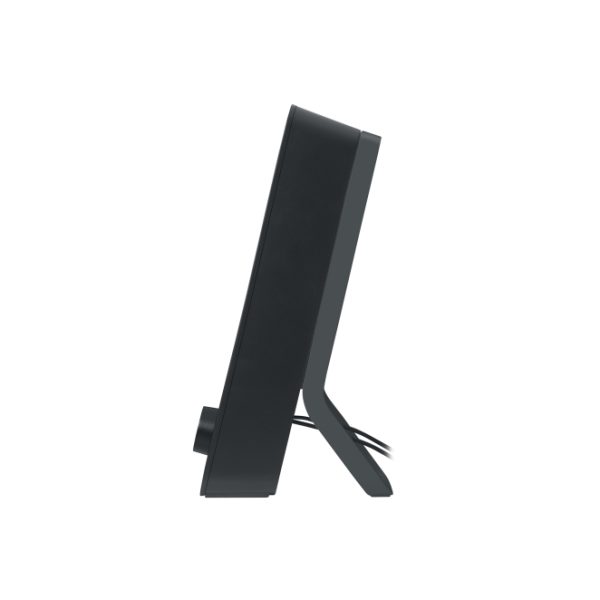 Imagen del altavoz Logitech modelo 980-001295 en color negro, con conectividad inalámbrica y alámbrica y 5 W de potencia