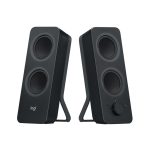 Imagen del altavoz Logitech modelo 980-001295 en color negro, con conectividad inalámbrica y alámbrica y 5 W de potencia