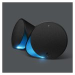 Logitech G, conjunto de altavoces negros de 120W con Bluetooth, ideal para PC y portátiles. SKU: 980-001301