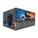 Logitech G, conjunto de altavoces negros de 120W con Bluetooth, ideal para PC y portátiles. SKU: 980-001301