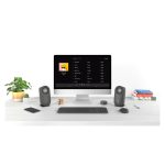 Imagen del Logitech 980-001349, un conjunto de altavoces de 40 W para PC y portátiles, en color grafito, con 2.1 canales y 10W de potencia Bluetooth