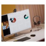 Logitech H390 auriculares con conexión USB y micrófono integrado, SKU 981-000406