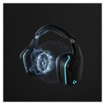 Auriculares Logitech G G935 Gaming con micrófono, sonido envolvente y retroiluminación RGB, SKU 981-000744