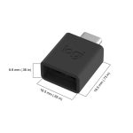 Auriculares inalámbricos Logitech Zone Wireless UC con micrófono para videollamadas y música, SKU 981-000854