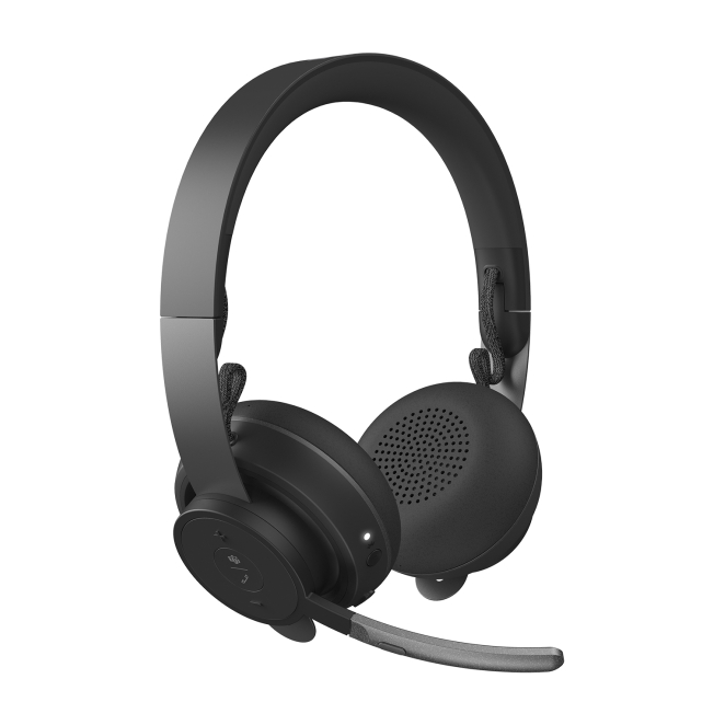 Logitech Zone Wireless Plus Auriculares con Cancelación de Ruido Auriculares Logitech Zone Wireless Plus con conectividad Bluetooth, cancelación de ruido y micrófono, SKU 981-000859