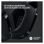 Auriculares inalámbricos Logitech G modelo 981-000864 con diadema para juegos de color negro, ideales para gamers