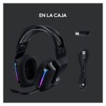 Auriculares inalámbricos Logitech G modelo 981-000864 con diadema para juegos de color negro, ideales para gamers